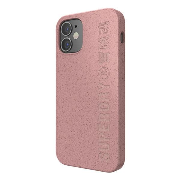 SuperDry Snap-skal till iPhone 12 mini, rosa