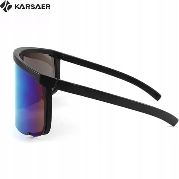 Karsaer Vision Shield Neon Retro -urheiluaurinkolasit