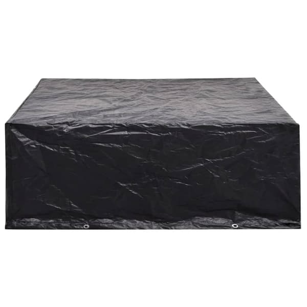 vidaXL Trädgårdsmöbelöverdrag, 2 st, 8 öljetter, 250x210x90 cm