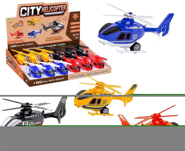 MIX pull-back helikopter
