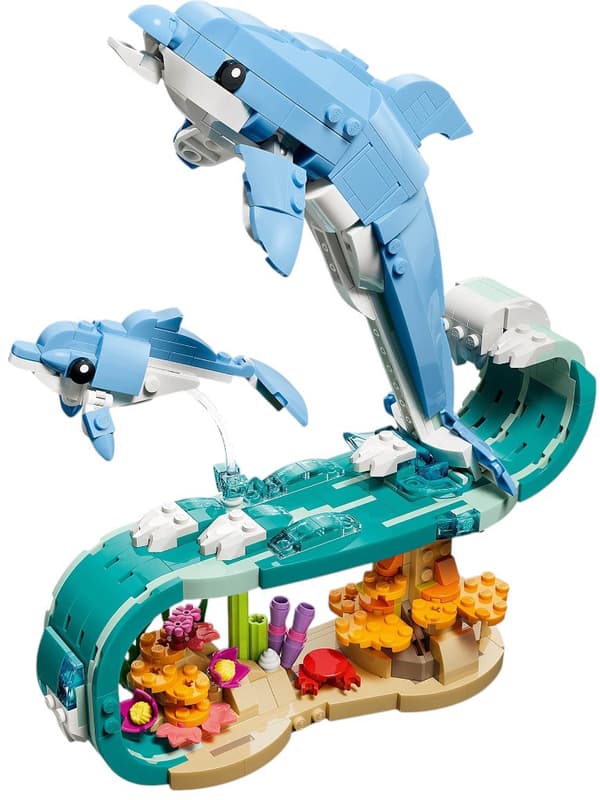 LEGO Creator Havsdjur: Vacker Delfin 542 bitar (31385)