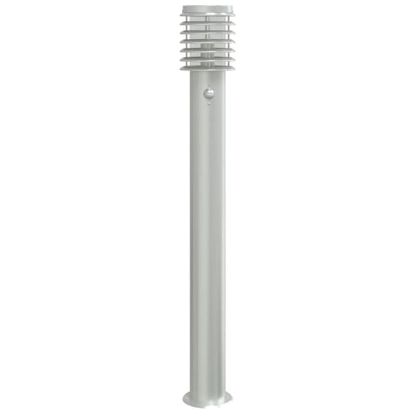 vidaXL havelamper med sensor, 3 stk., sølv, 110 cm