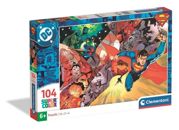 Puslespil 104 Super Farve Superman