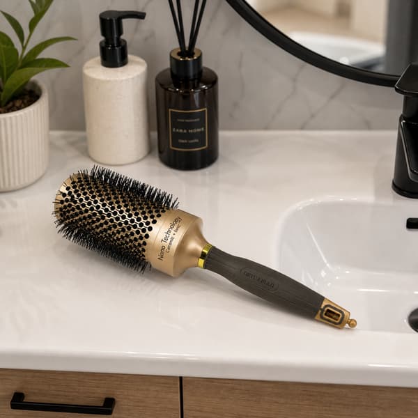Keramisk termisk stylingborste med jonisering 53 mm NANO TECHNO