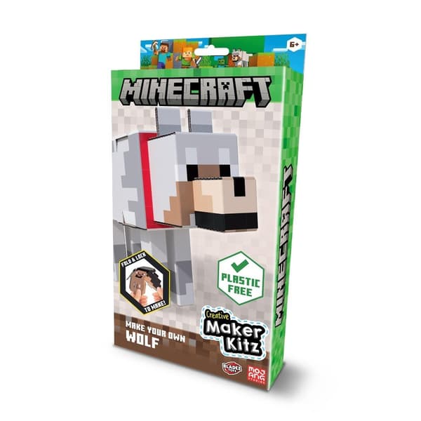 Minecraft Byg en ulvefigur