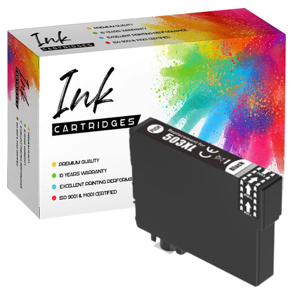 Epson GP-E503XL BK sort - kompatibel blæk