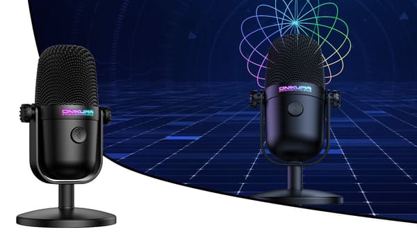 ONIKUMA M830 USB RGB-spelmikrofon