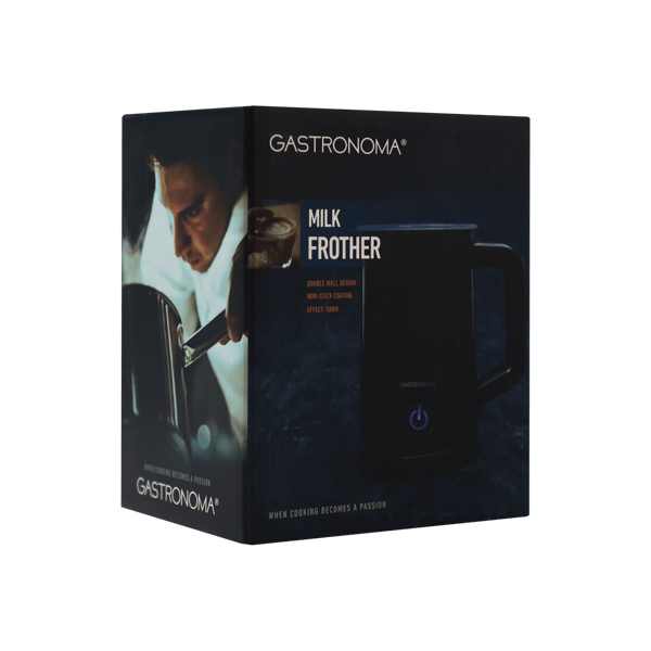 GASTRONOMA Mælkeskummer 18150003 500 W 3 tilstande 300 ml Sort