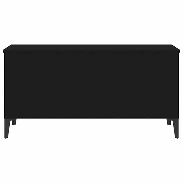 vidaXL sofabord, sort, 90x44,5x45 cm, træbaseret materiale