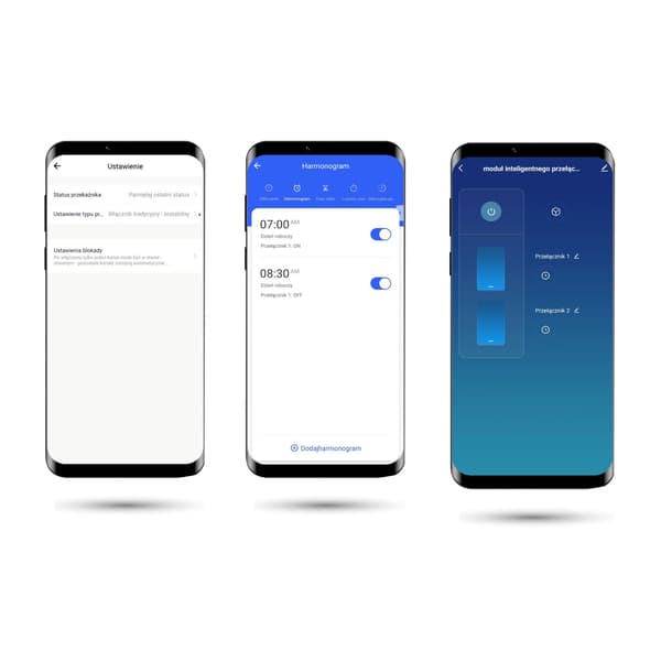 TUYA 2-kanals Wifi-belysningscontroller