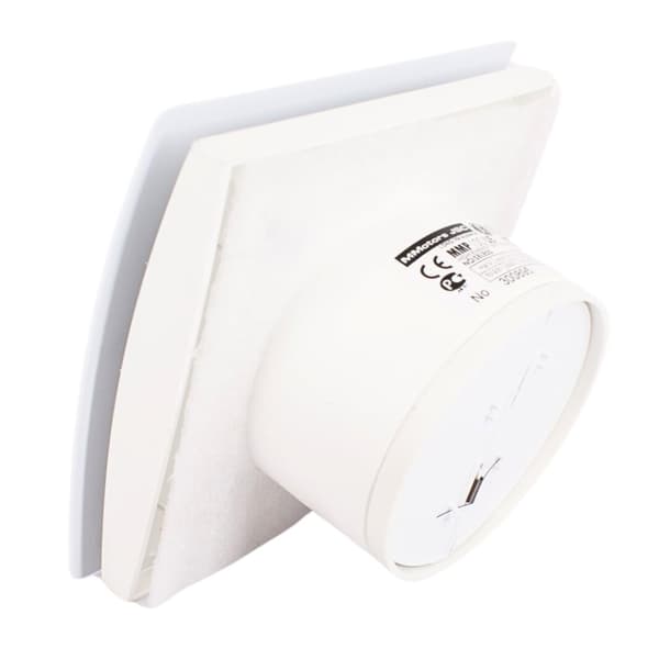 MMP 100 Standardventilator Blank Hvid Polyamid 105 m3/t 12V AC