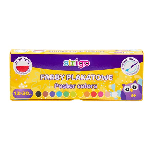 Strigo. Plakatmaling 12 farver