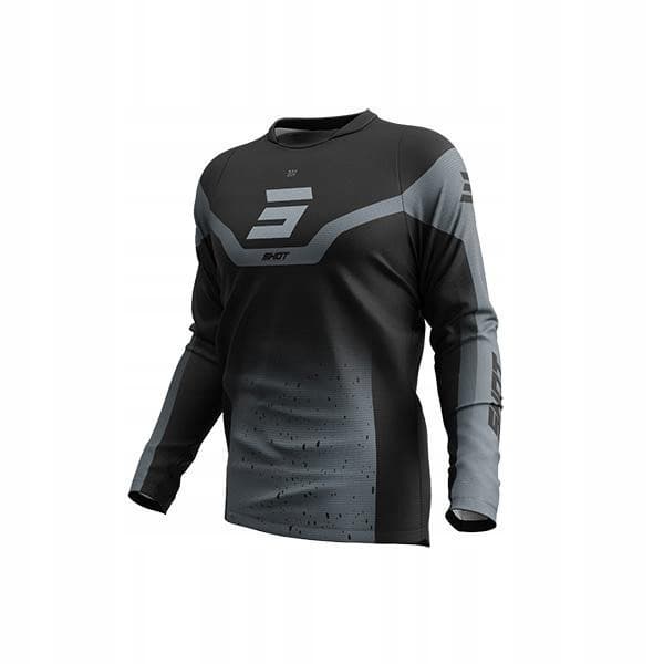Shot Devo Blast offroad motorcykel t-shirt grå sort M