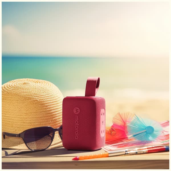 Motorola ROKR 300 Bluetooth-kaiutin 7W IP67 Punainen