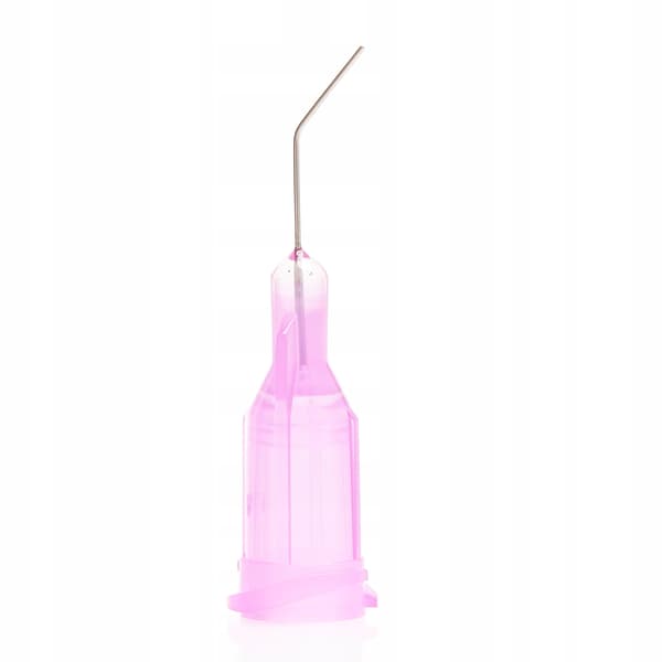 Fluxdispenseringsnål 30G (bøjet)