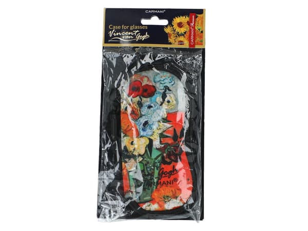 Carmani, brilleetui - VAN Gogh/Roser og anemoner