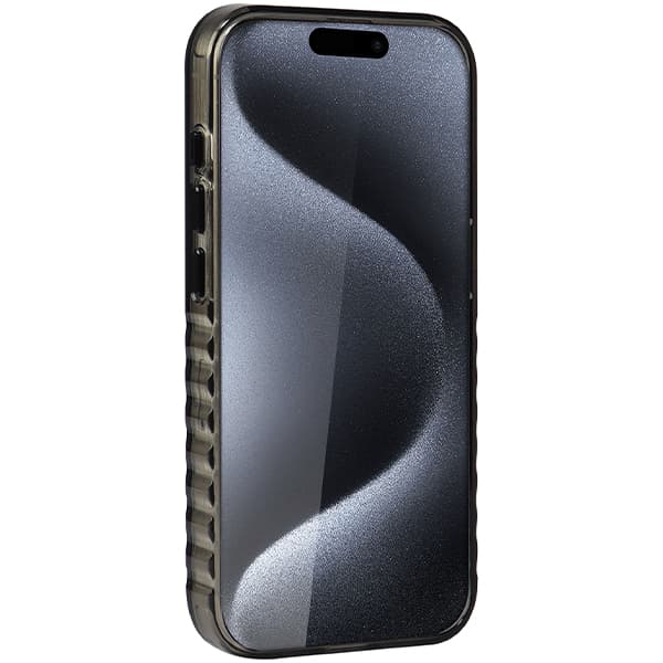 Audi IML MagSafe-etui med stort logo til iPhone 15 Pro Max, sort