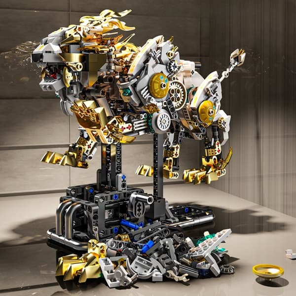 MJI 13090 - Technic LED Mekanisk Løve, 1073 dele - samlermodel