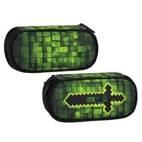 Pixel pennfodral med 1 dragkedja