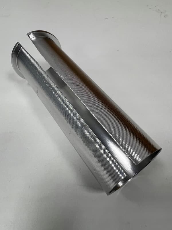 Adapter til sadelpindsreduktion 27,2 mm til 28,6 mm