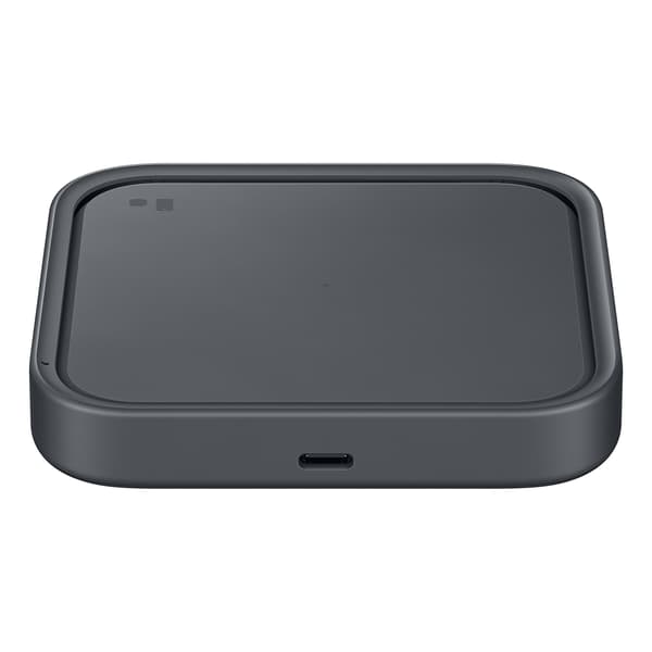Superhurtig trådløs induktiv oplader 15W sort