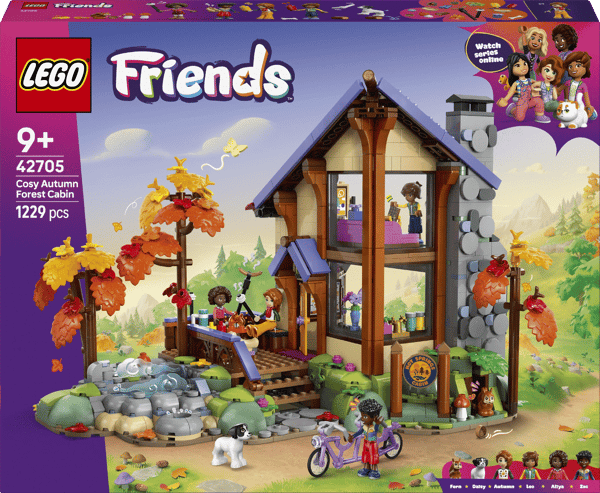 LEGO Friends Efterårsskovshus 1229 dele (42705)