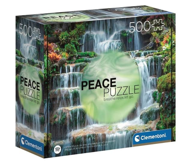Puzzle 500 Rauhan kokoelma Virtaus