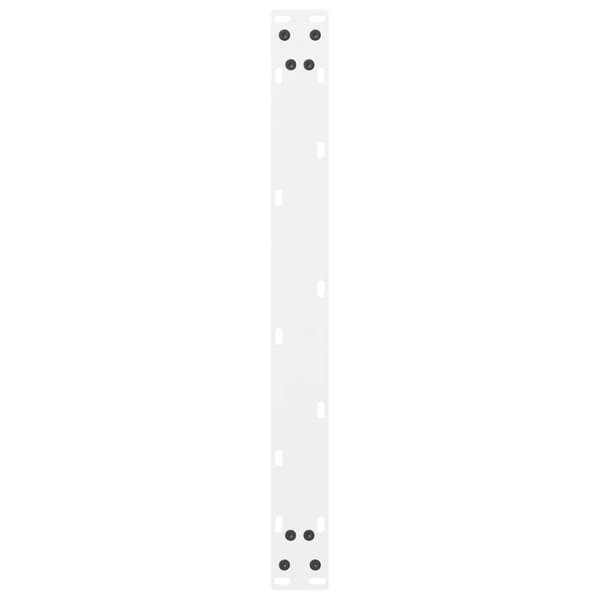 vidaXL sofabordsben, hvide, 2 stk., 70x(30-31) cm, stål