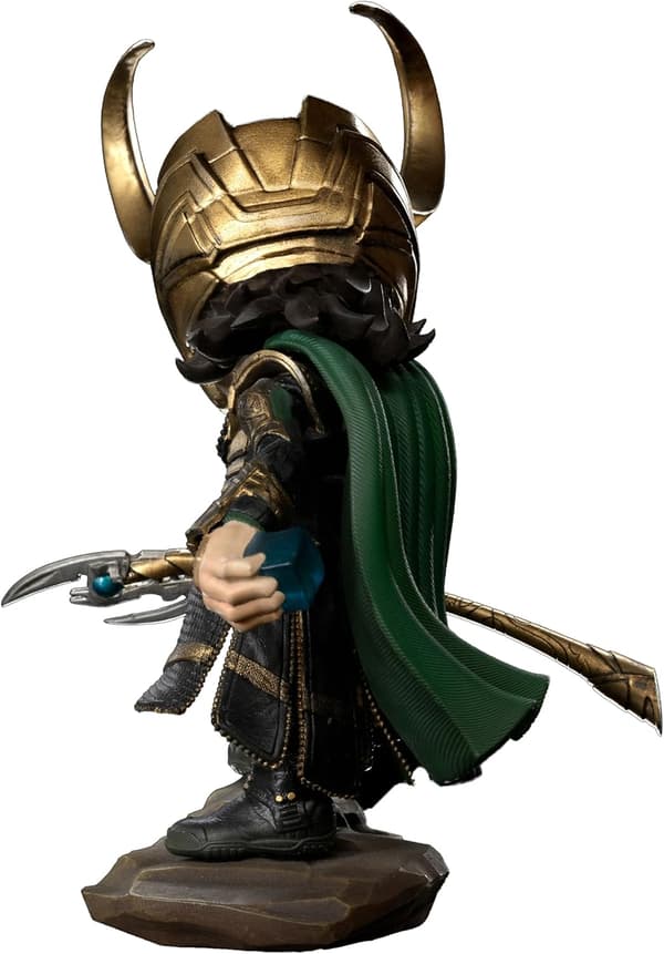 Iron Studiosin Minico Marvel Avengers Infinity Saga Loki -figuuri