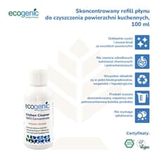Ekogenisk, Refill Köksrengöring Apelsin, 100ml