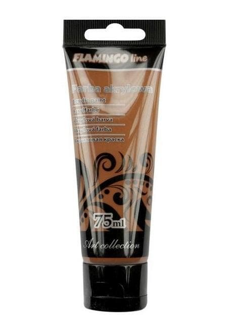 Akrylmaling 75ml 085 lysebrun
