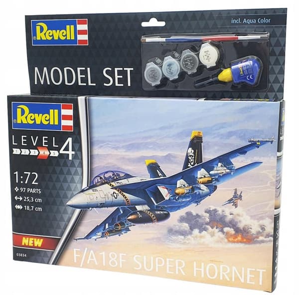Modelsæt 1:72 F/A18f Super Hornet