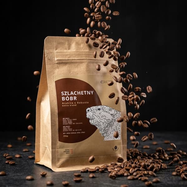 Craftbe Kaffebønner Noble Beaver 250g