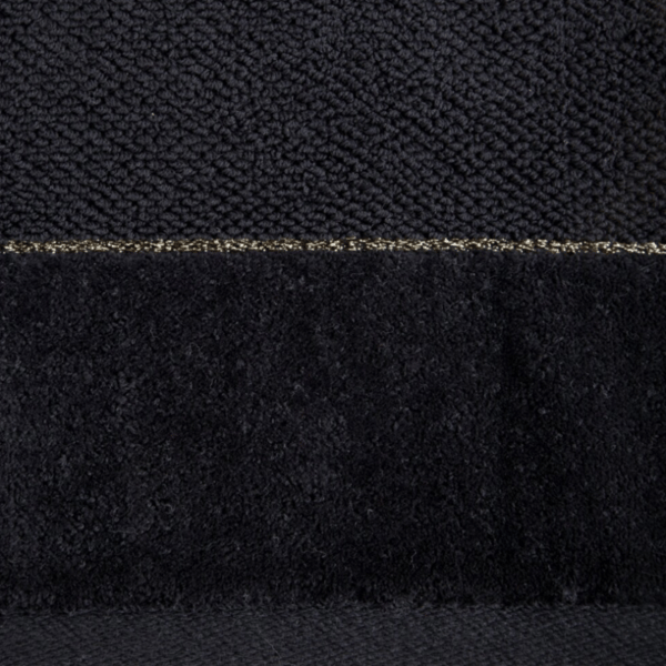ARIA sort tykt håndklæde 30x50 cm