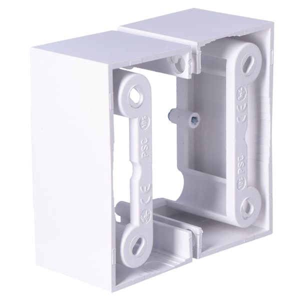 Påbygningsdåse, foldbar, hvid, element "C" PSC/11