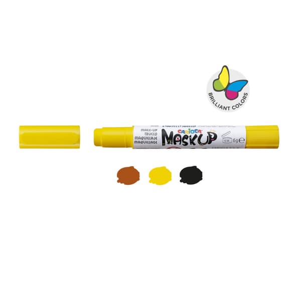 CARIOCA MASKUP DYR ANSIGTSKRIDTE 3KOL 34048