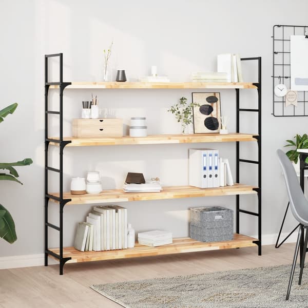 vidaXL bordplade 140x30x4 cm rektangulær massiv akacietræ