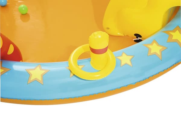 53068 UPPBLÅSBAR LEKPLATS VATTENBADDINGPOOL BESTWAY FÖR BARN
