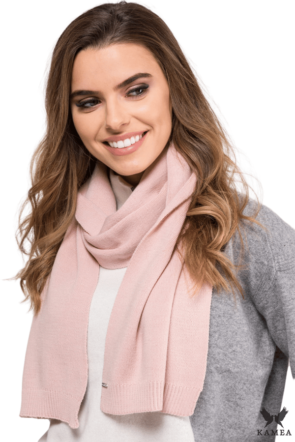 SCARF*06 dam vinter rosa färg