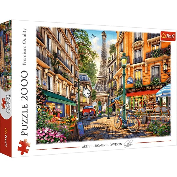 MGL 27121 2000 - Eftermiddag i Paris puslespil