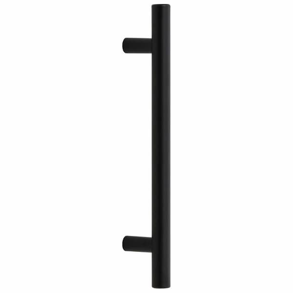 vidaXL skabsgreb 10 stk. sort 128 mm rustfrit stål