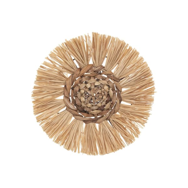 Raffia-seinäkoristesetti