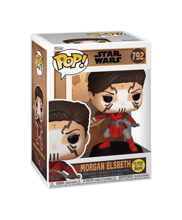 Funko POP Star Wars 792 Morgan Elsbeth glödande samlarfigur