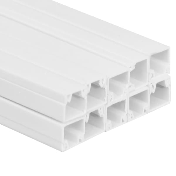 vidaXL Elrör, 25x25 mm, 10 m, PVC