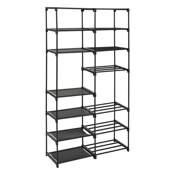 Itissa modulaarinen kenkäteline musta