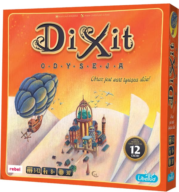 Dixit Odyssey. Brädspelet. REBEL
