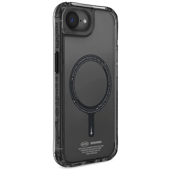 Skinarma Saido MagSafe-etui til iPhone 16e, sort