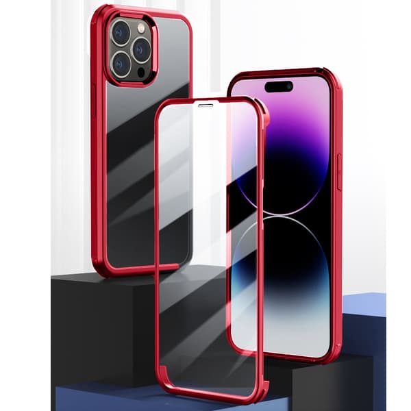 ERBORD Guardian-skal till iPhone 15 Pro Max, rött