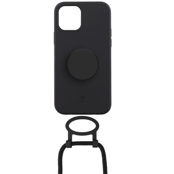 Just Elegance PopGrip-skal till iPhone 12 Pro Max Svart
