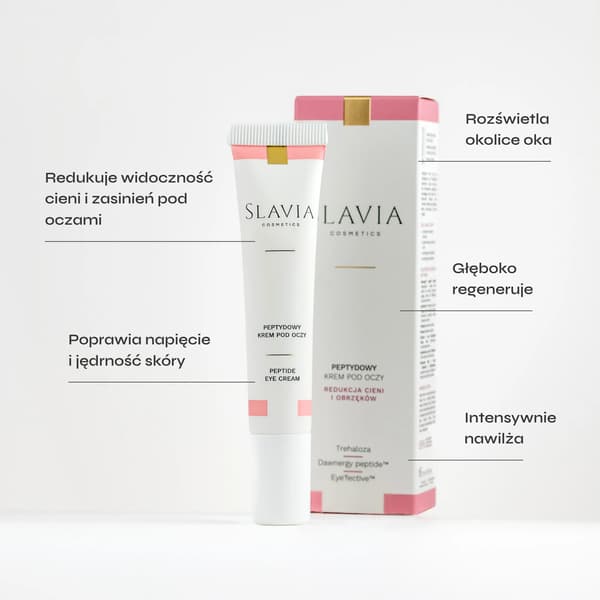 Peptidögonkräm 15 ml - Slavia Cosmetics